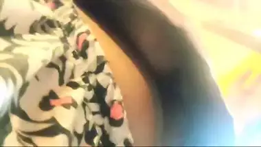 Sister with no bra shows big boobs with bro keeping camera
