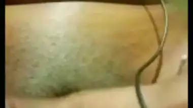 Indian Tamil girl fingers vagine on video call