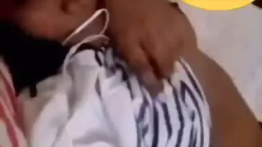 Shy Indian teen nagna video call