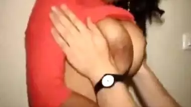 Playing With GF Boobs - Movies.