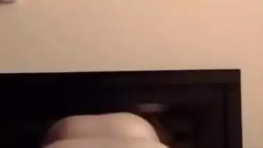 Tamil pervert hits on his stepmom’s big butt in bf video