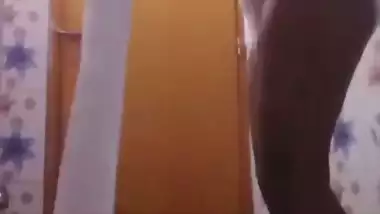 Bhabhi in bathroom baths and fingers cunt in horny mood