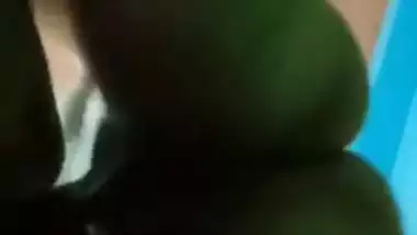 Busty MILF records nude sex with house owner