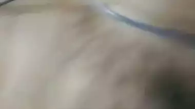 Selfie girl naked fingering with moans unseen video