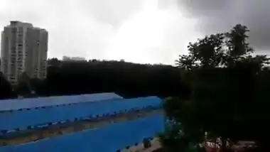 Mallu gf flashing in car park