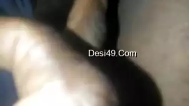 Today Exclusive- Desi Wife Pussy Video Record By Hubby