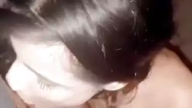 Social Media influencer’s blowjob MMS with her lover