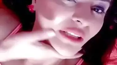 Indian model actress Gehana Vasisth sexy live video