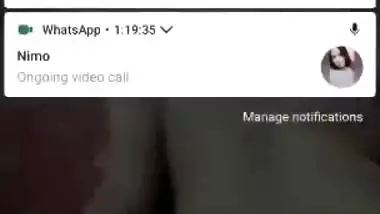 Viral tanker Bengali MILF fingering on video call