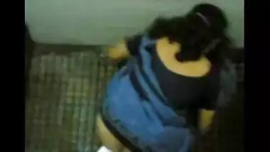 aunty peeing