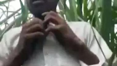 Dehati outdoor stripping before sex