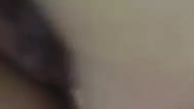 Brown haired cam girl boob pressing and pussy fingering