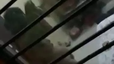 Neighbor desi dressing spycam video