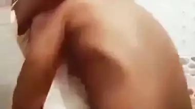 Lovers fucking in bathroom unseen viral xxx MMS