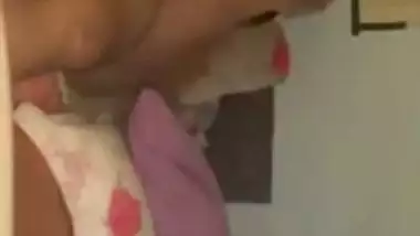 Hardcore Nepali porn of a sexy girl with a big guy