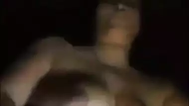 Pakistani unsatisfied aunty strips and shows nude body