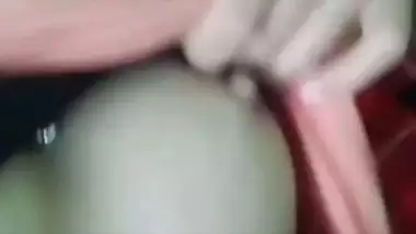 Cute girlfriend perky nipples showing viral selfie