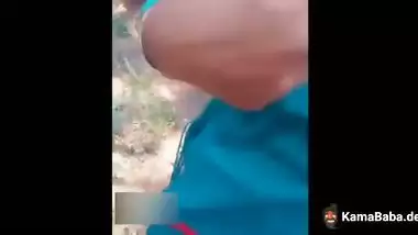 Tamil lovers car foreplay and outdoor sex