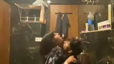 Horny girl’s xxx mms of riding a dick in the bathroom