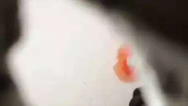 Neighbor wife bath and wearing bra caught through window