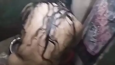 Big ass mom bathing caught by incest horny son