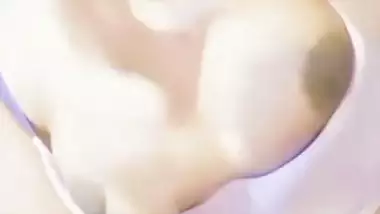 Chamet girl shy naked boobs and pussy showing for money