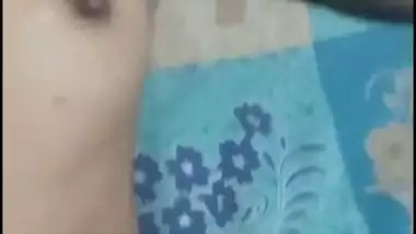 Slim Indian maal blowjob and hot sex with client