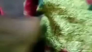 Tamil wife in saree getting her nude pussy exposed