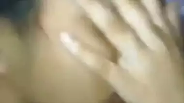 Stepsister sucking big dick of brother in incest sex clip