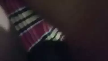 Nephew fucks his aunt’s shaved pussy in desi xxx MMS