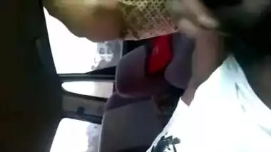 indian wife awesome bj in car