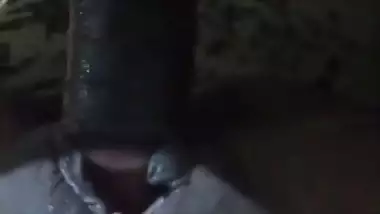 Dusky Tamil MILF wet pussy fucking after blowjob