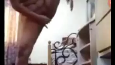 Horny bhabhi standing fingering her horny pussy